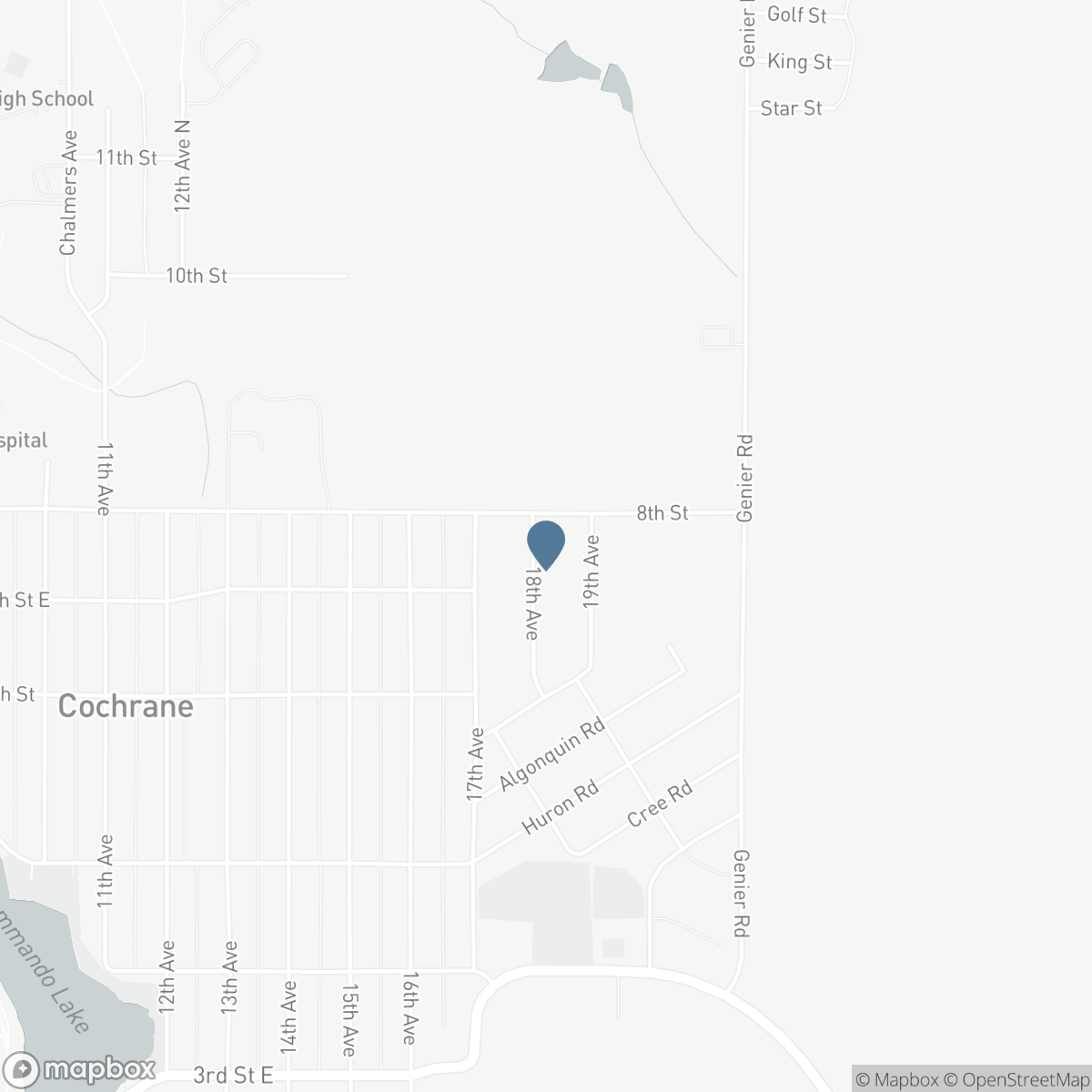 30 EIGHTEENTH AVENUE, Cochrane, Ontario P0L 1C0